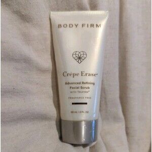 Crepe Erase Body Firm Advanced Refining Facial Scrub Fragrance Free New 2 Fl oz